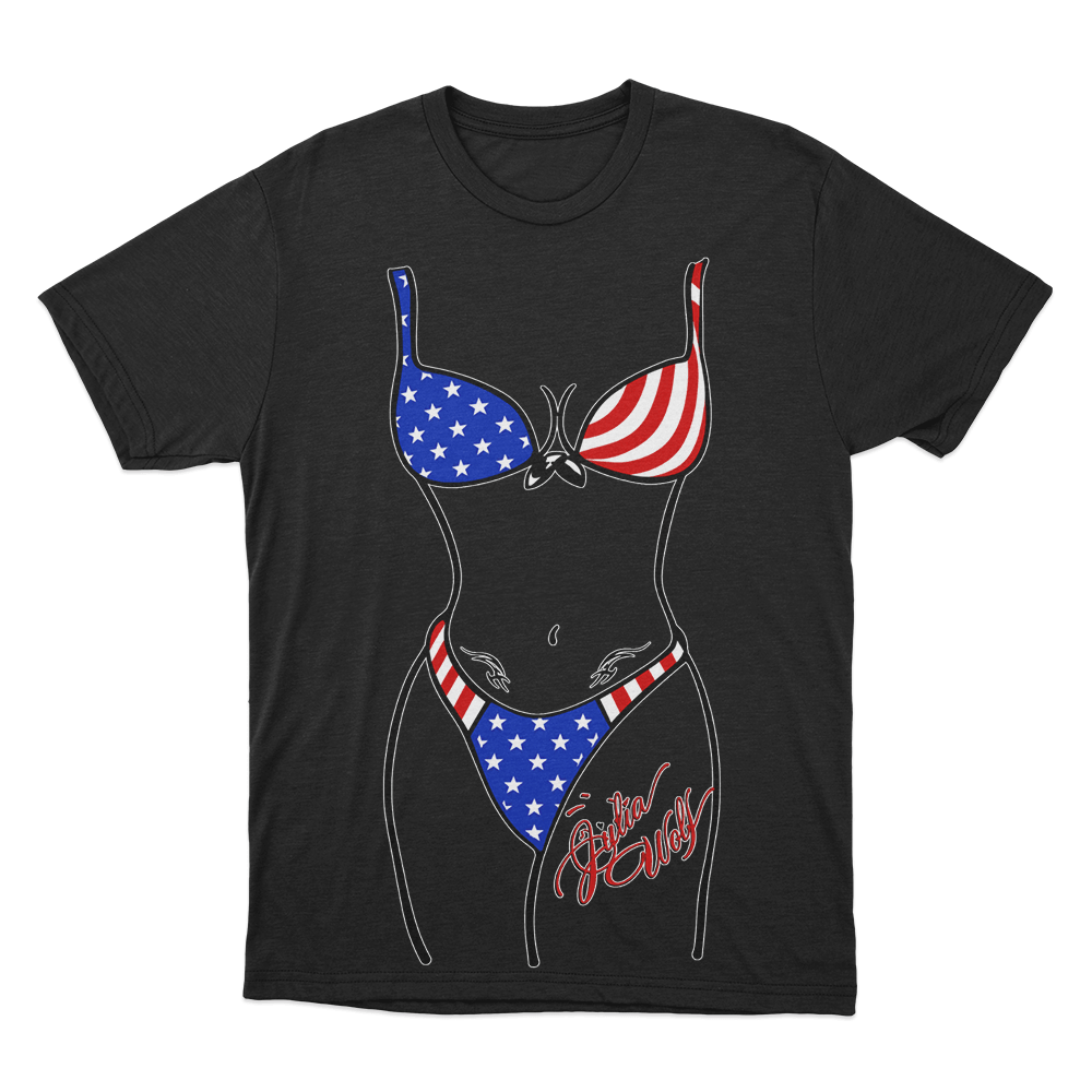Deep End Bikini Coverup Unisex T Shirt Black Deep End Bikini Coverup Unisex T Shirt Black