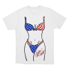 Deep End Bikini Coverup Unisex T Shirt White