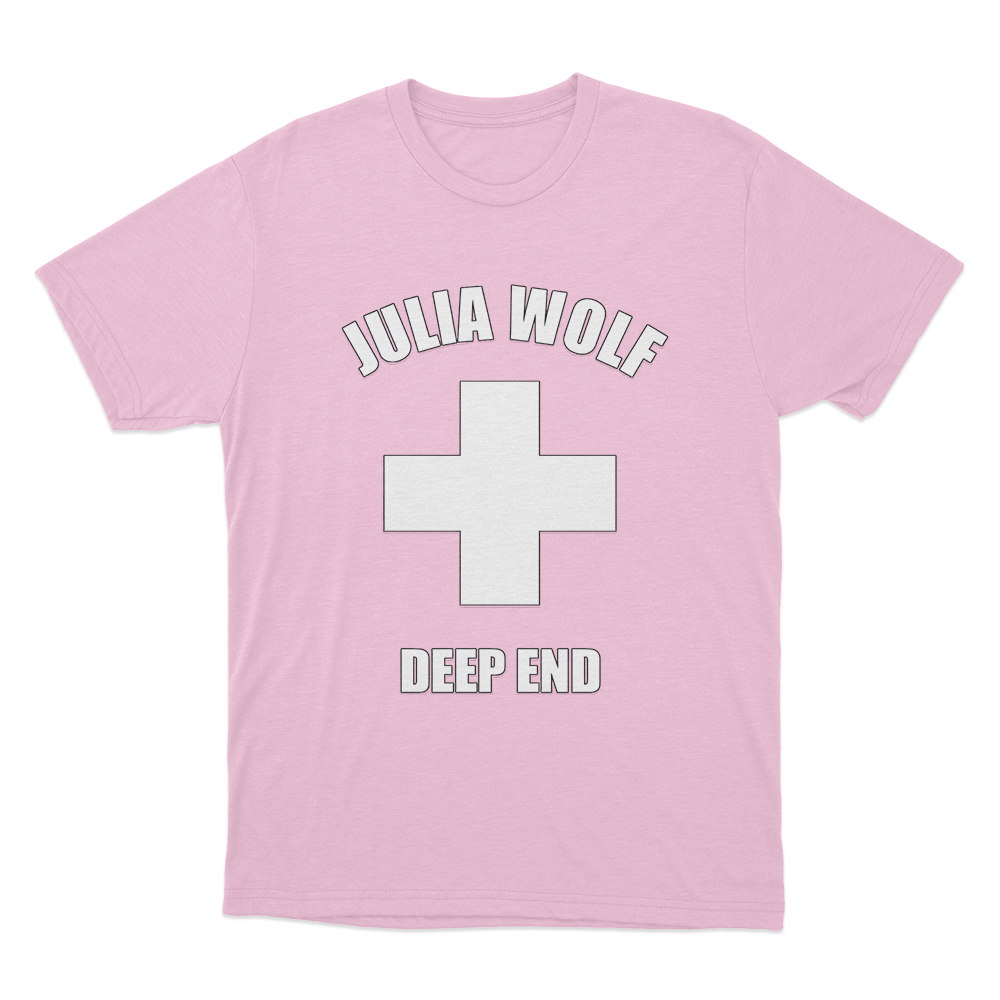 Deep End Lifeguard Unsiex T Shirt Pink Deep End Lifeguard Unsiex T Shirt Pink