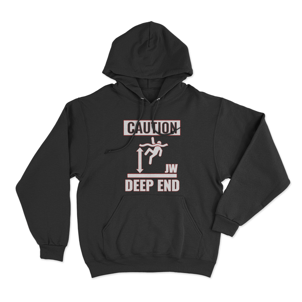 Deep End Unisex Hoodie Black Deep End Unisex Hoodie Black