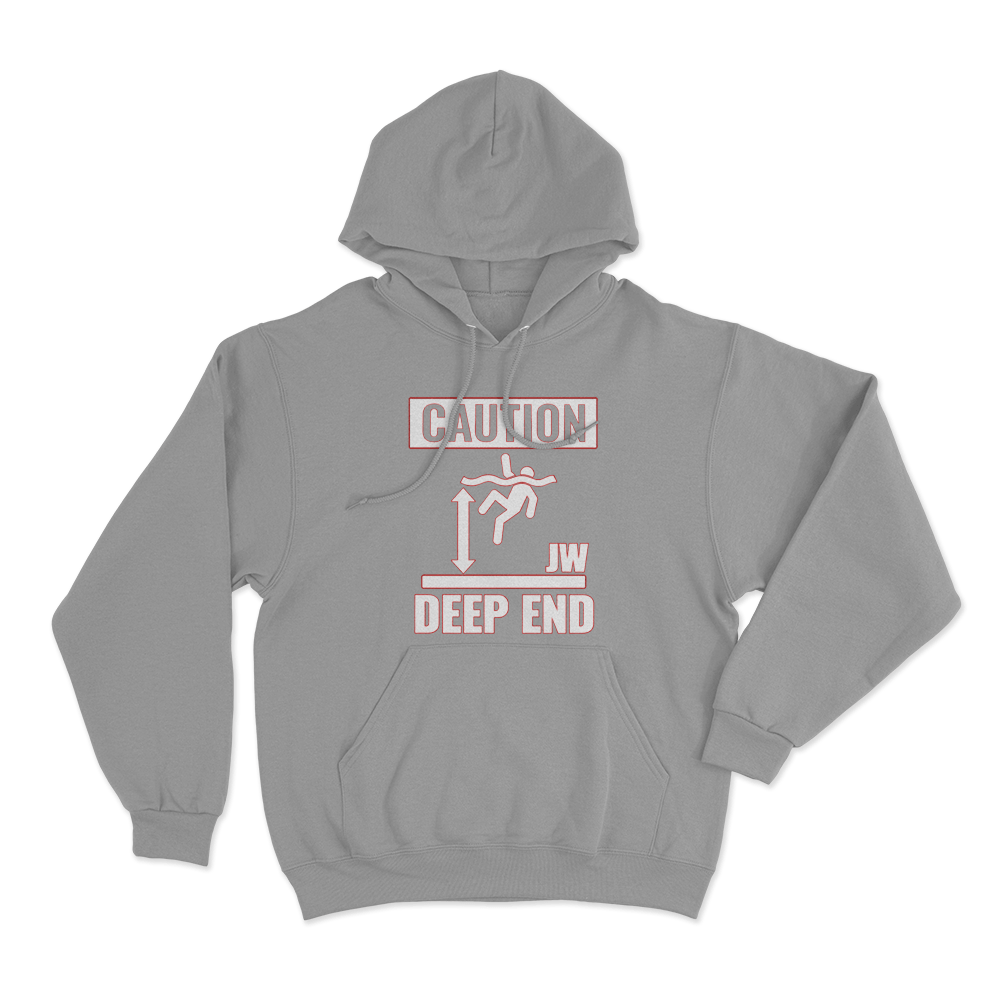 Deep End Unisex Hoodie Grey Deep End Unisex Hoodie Grey