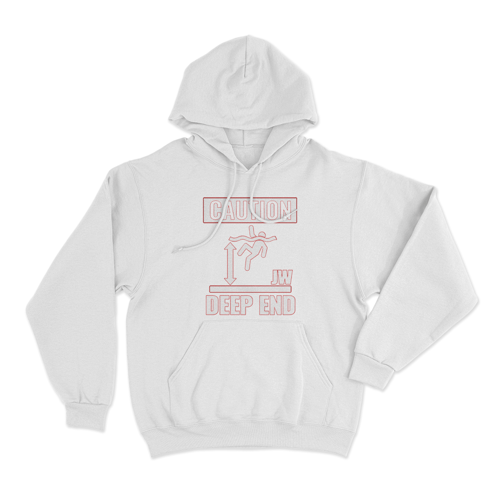 Deep End Unisex Hoodie White Deep End Unisex Hoodie White