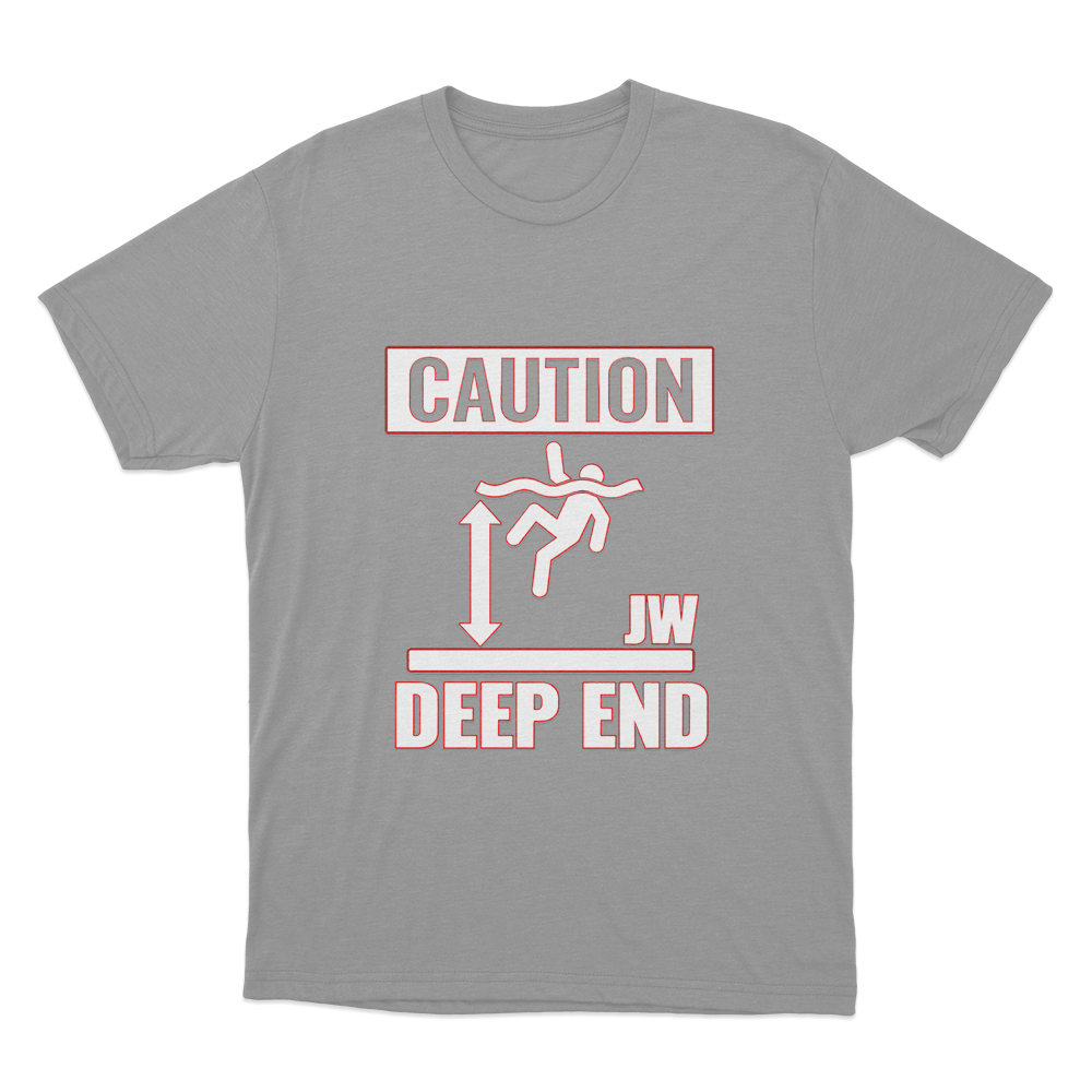 Deep End Unisex T Shirt Grey Deep End Unisex T Shirt Grey