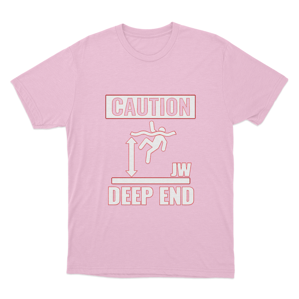 Deep End Unisex T Shirt Pink Deep End Unisex T Shirt Pink