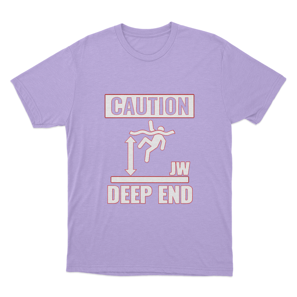 Deep End Unisex T Shirt Purple Deep End Unisex T Shirt Purple