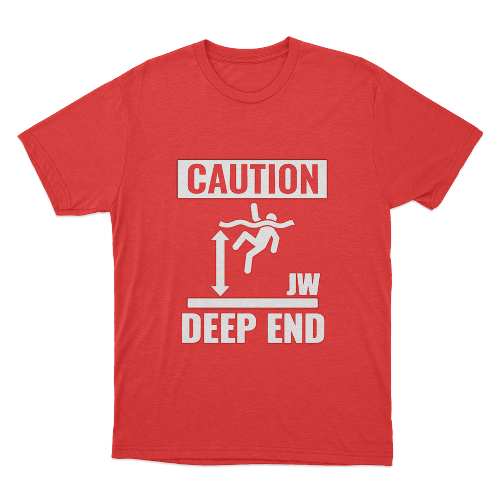 Deep End Unisex T Shirt Red Deep End Unisex T Shirt Red