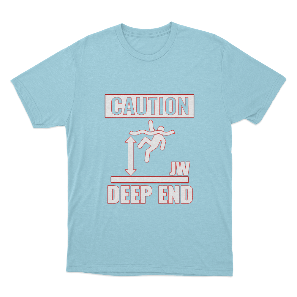 Deep End Unisex T Shirt Sky Blue Deep End Unisex T Shirt Sky Blue