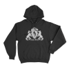 Julia Wolf Crest Unisex Hoodie Black