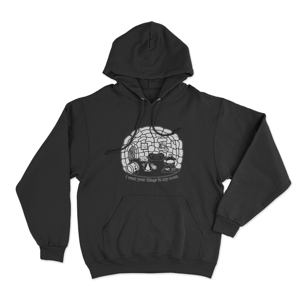 Julia Wolf I Want Your Things In My Room Unisex Hoodie Black Julia Wolf I Want Your Things In My Room Unisex Hoodie Black